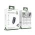 ACEFAST B15 65W Metal Car Charger Dual Port USB-A + USB-C Fast Charging Car Power Adapter Cigarette Lighter - Black